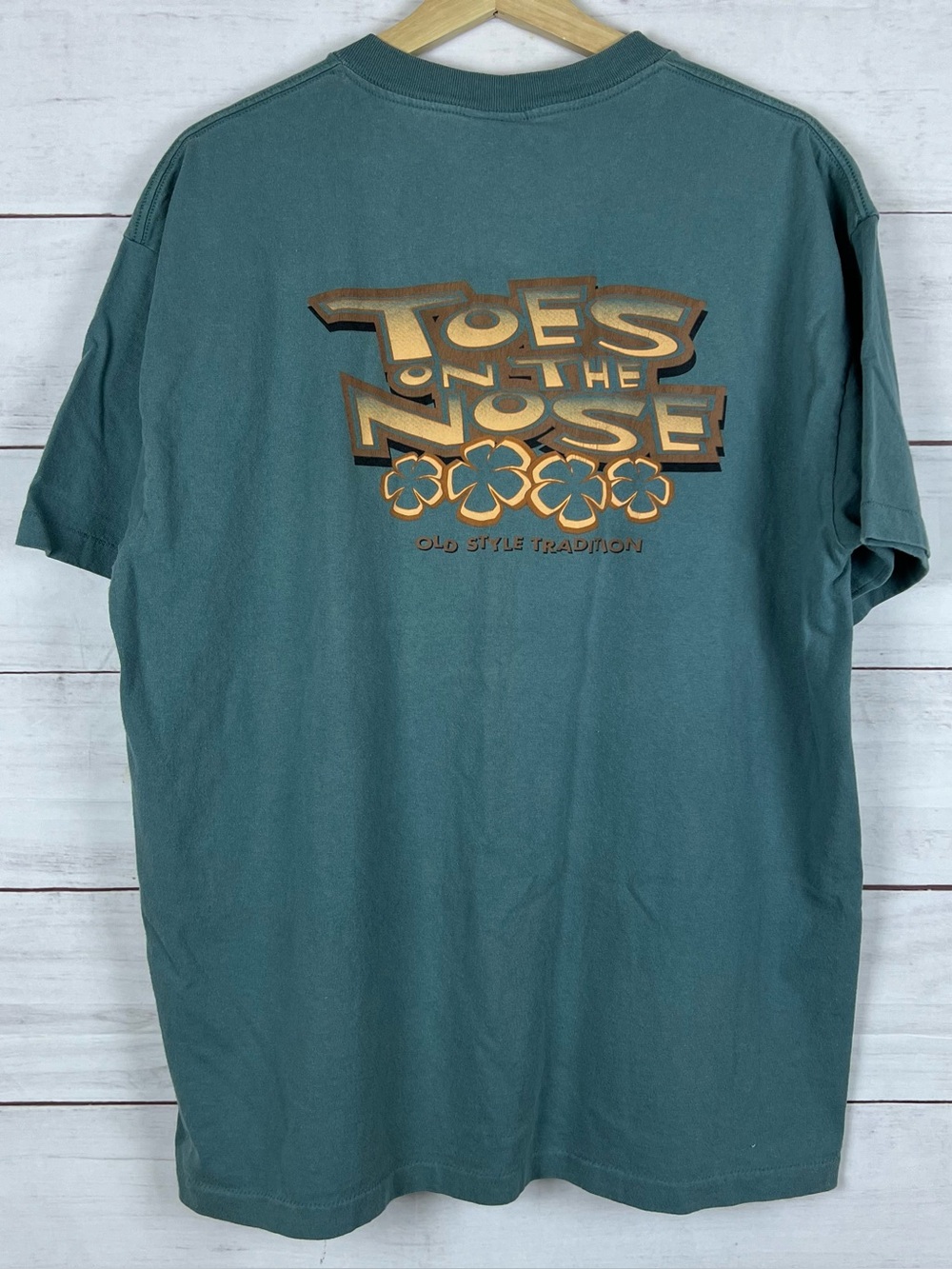 Vintage 90s Toes On The Nose Surf Hawaii T-Shirt Mens XL